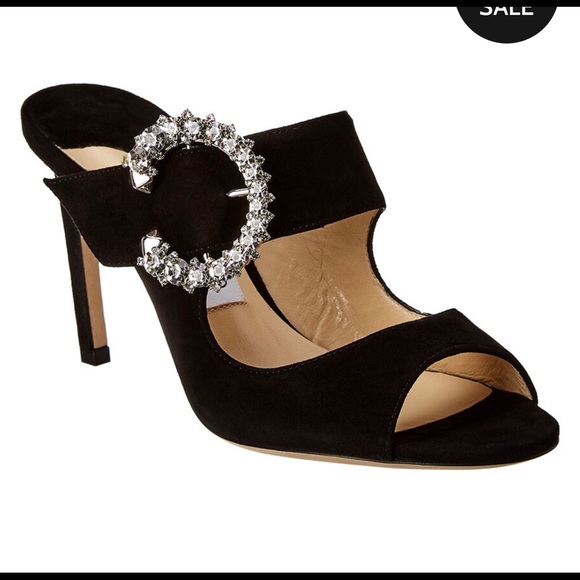 Brand new in box
Jimmy Choo Saf 85 Suede Sandal with Swarovski Crystals - Picture 5 of 7